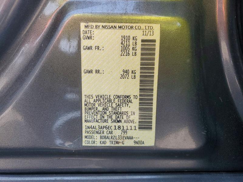 2014 Nissan Altima 2.5 s