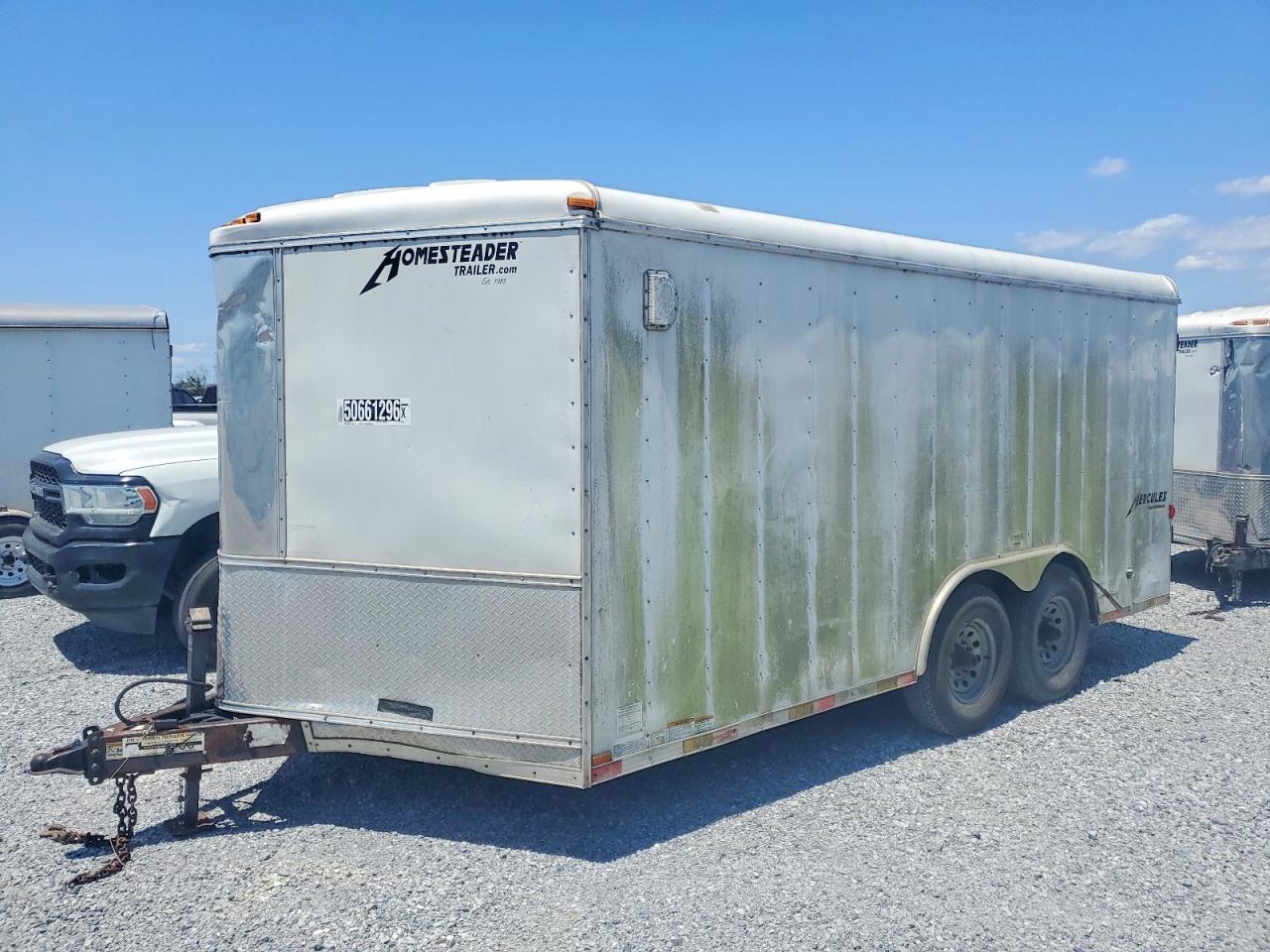 2016 Homesteader Enclosed Cargo Trailer