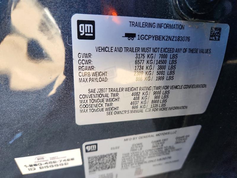 2022 Chevrolet Silverado LTD K1500 Custom