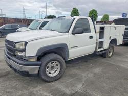 Chevrolet salvage cars for sale: 2007 Chevrolet Silverado C2500 Heavy Duty