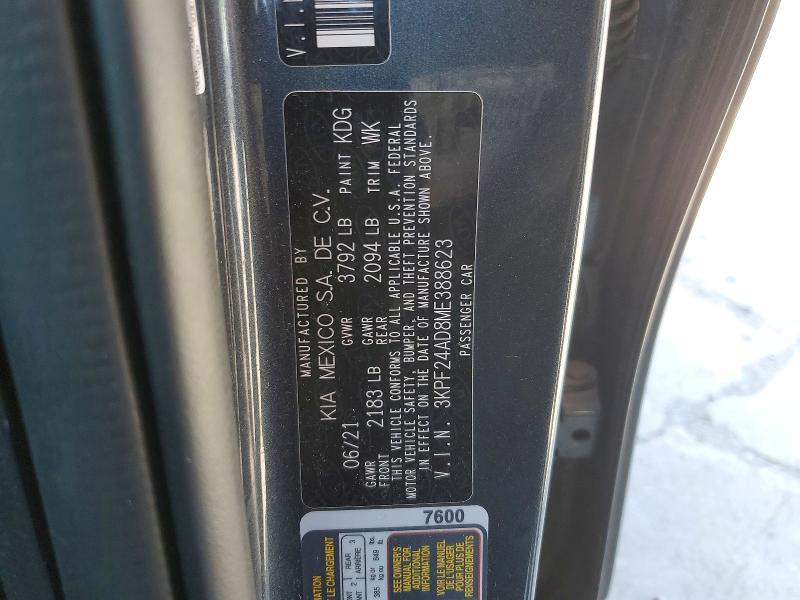 2021 KIA Forte fe