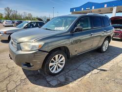 Toyota salvage cars for sale: 2008 Toyota Highlander Hybrid Limited