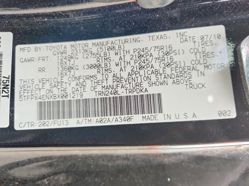 2011 Toyota Tacoma Base