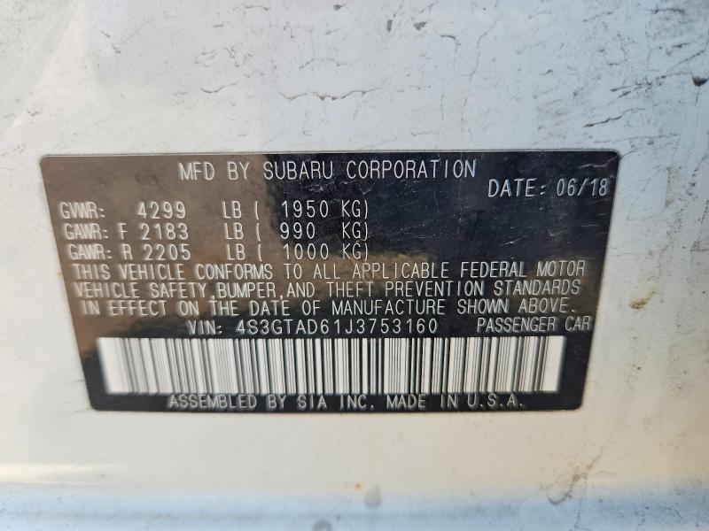 2018 Subaru Impreza Premium Plus