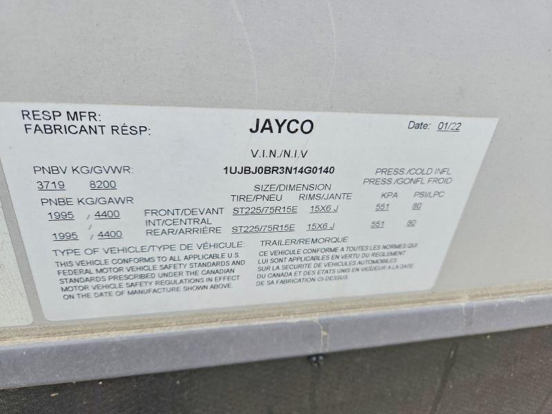 2022 Jayco White Hawk Camper