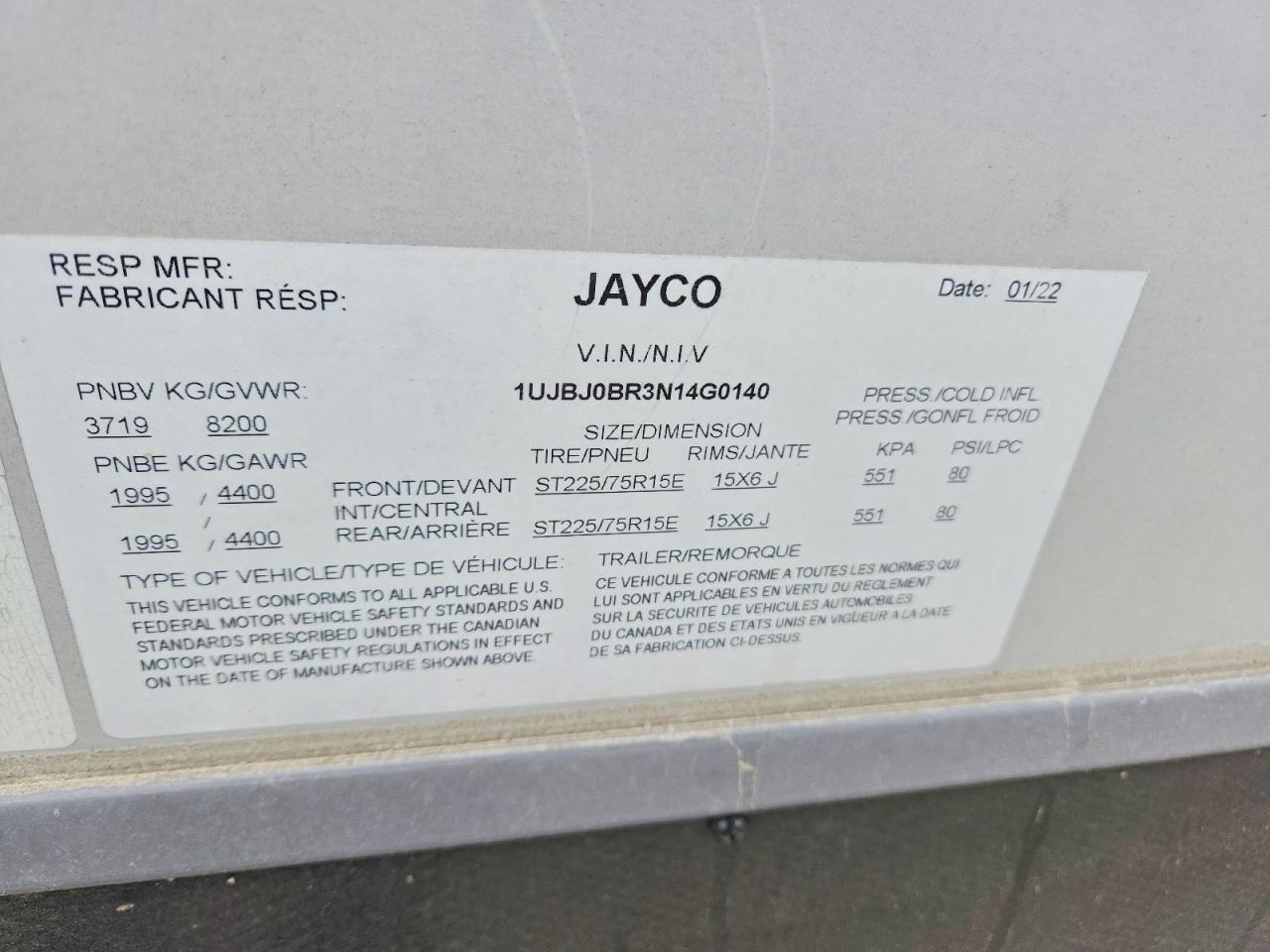 2022 Jayco White Hawk Camper