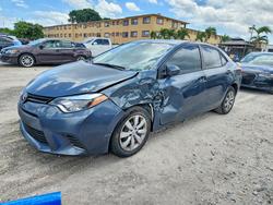 2015 Toyota Corolla le for sale in Opa Locka, FL
