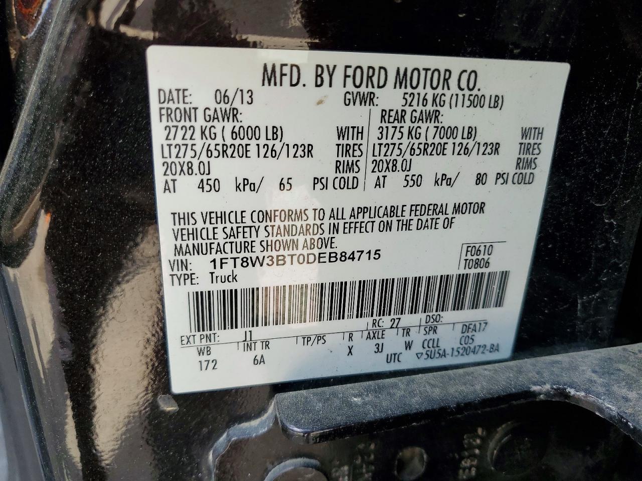 2013 Ford F350 Super Duty