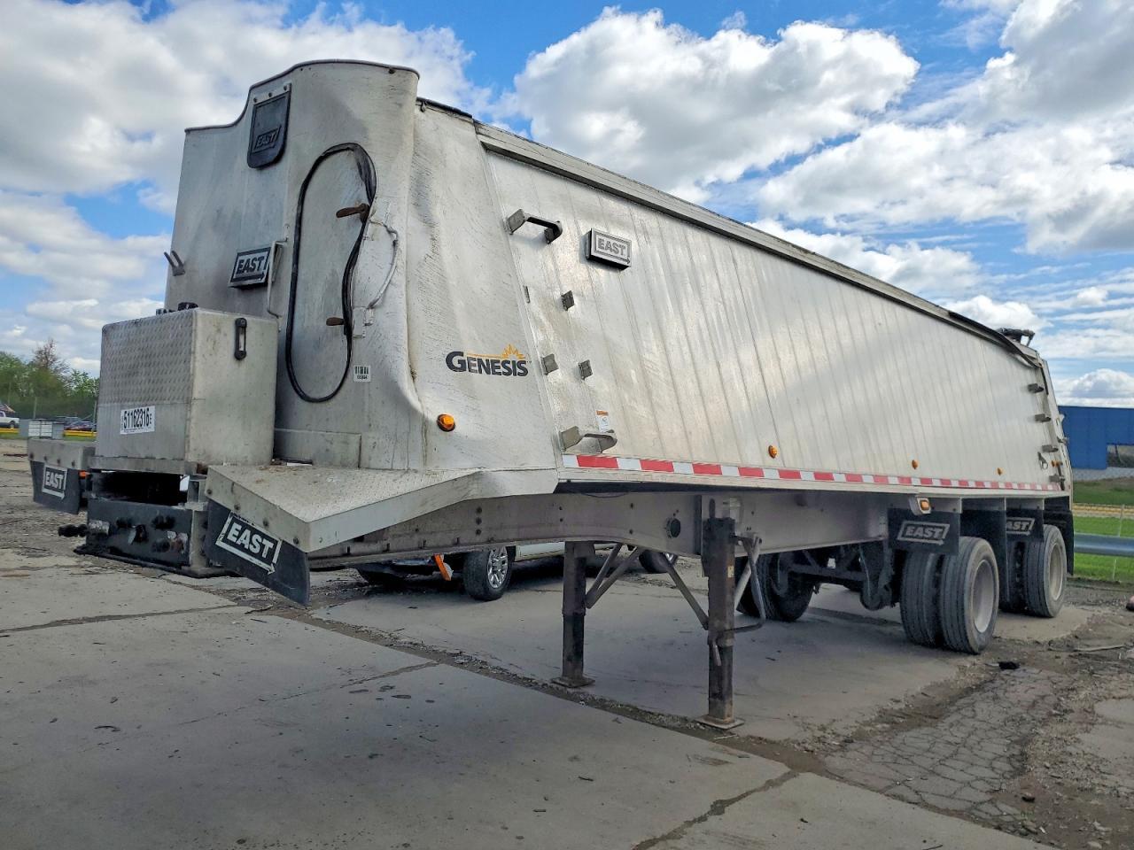 2016 East Manufacturing END Dump Trailer