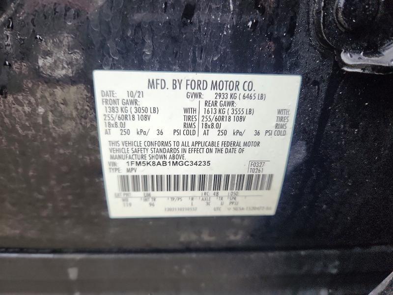 2021 Ford Explorer Police Interceptor