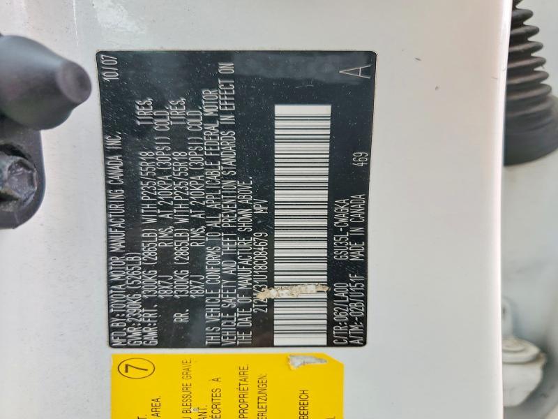 2008 Lexus Rx 350 Base