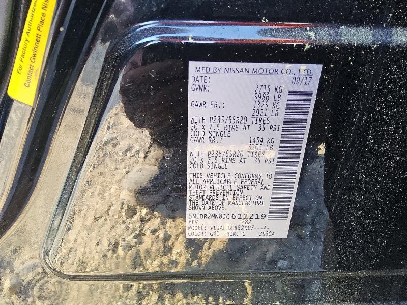 2018 Nissan Pathfinder Platinum