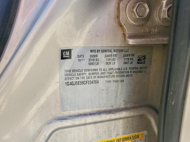 2012 Buick Lacrosse Touring