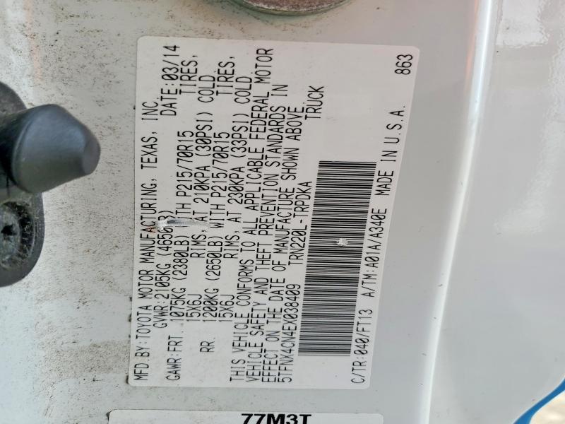 2014 Toyota Tacoma Base
