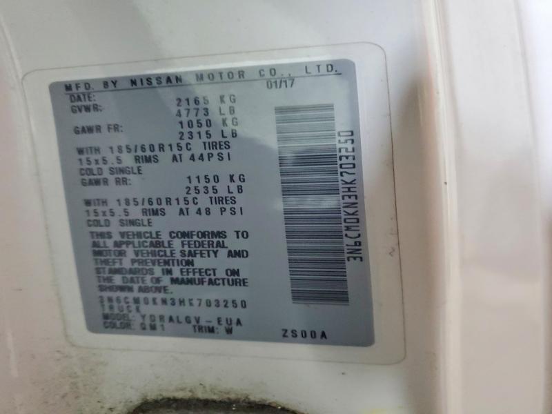 2017 Nissan NV200 SV