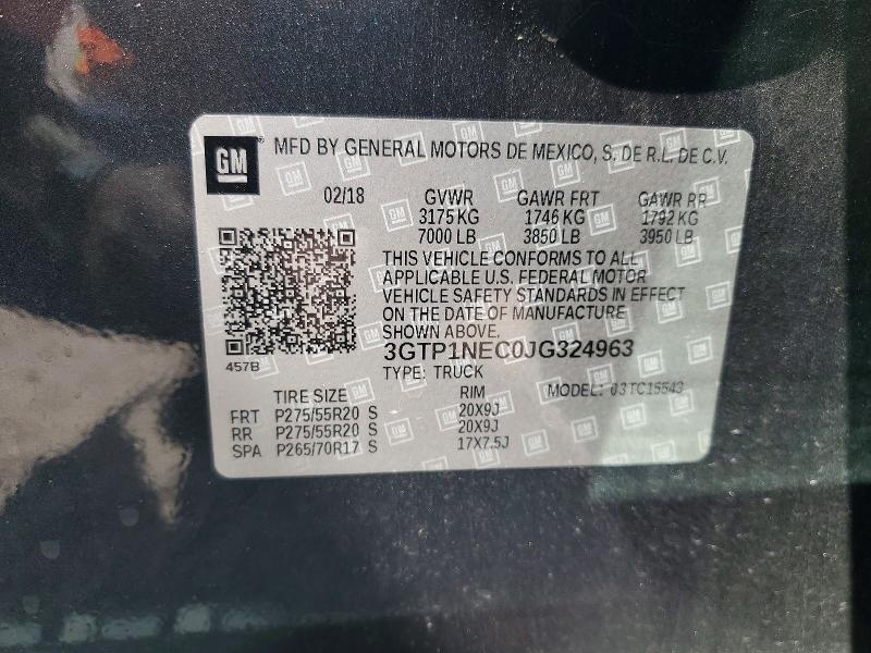 2018 GMC Sierra C1500 SLT