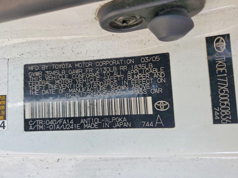 2005 Scion Tc Base