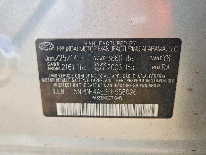 2015 Hyundai Elantra se
