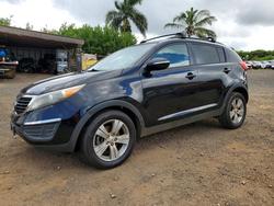 KIA salvage cars for sale: 2012 KIA Sportage 4D B/lx