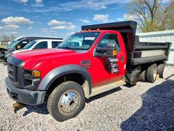Camiones salvage para piezas a la venta en subasta: 2008 Ford F550 Super Duty Dump Truck