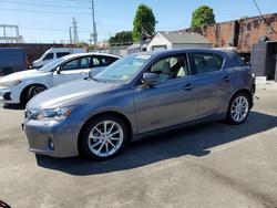 Lexus salvage cars for sale: 2012 Lexus Ct 200h Premium