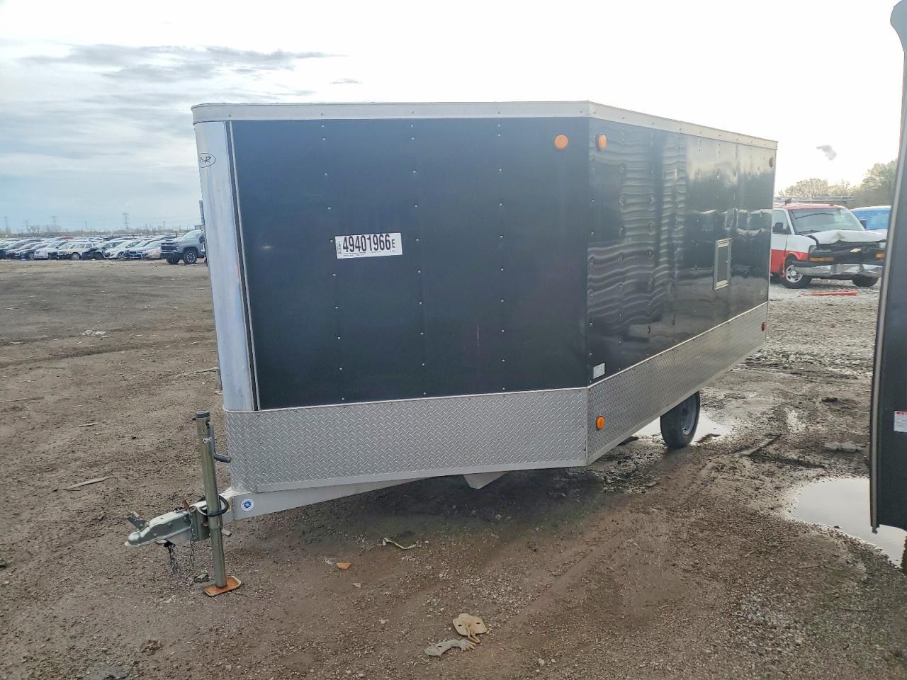 2006 R&R Enclosed Cargo Snowmobile Trailer