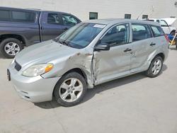 Toyota Matrix salvage cars for sale: 2003 Toyota Matrix Base