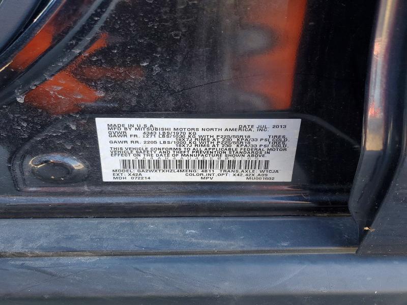 2014 Mitsubishi Outlander Sport se