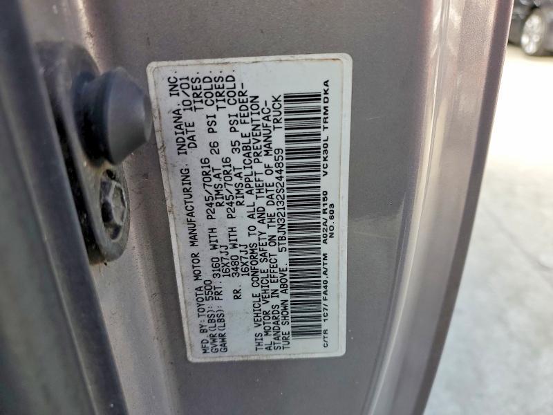 2002 Toyota Tundra Base