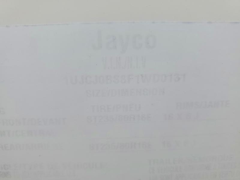 2015 Jayco Eagle