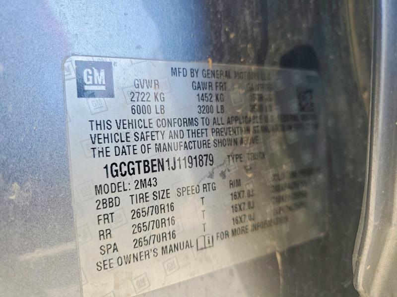 2018 Chev Colorado