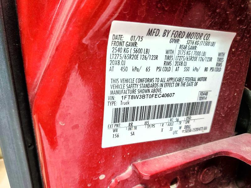 2015 Ford F350 Super Duty