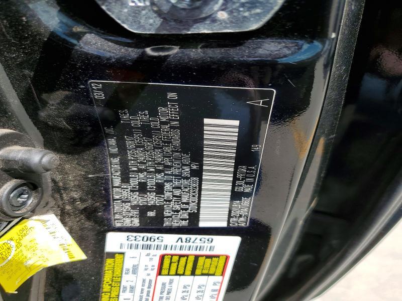 2012 Toyota Sienna xle 8-passenger