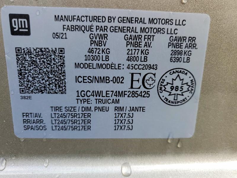 2021 Chevrolet Silverado C2500 Heavy Duty