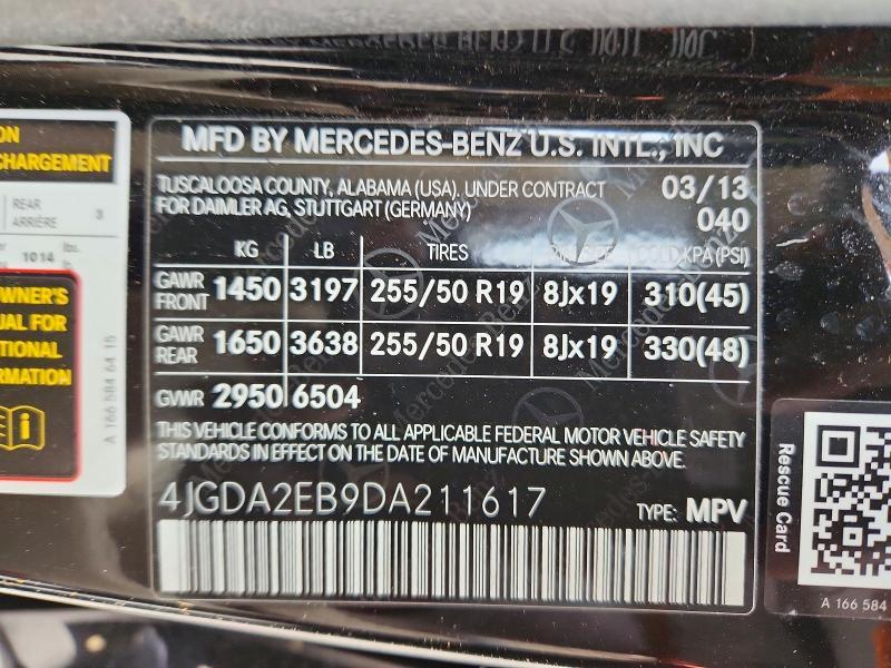 2013 Mercedes-Benz Ml 350 Bluetec