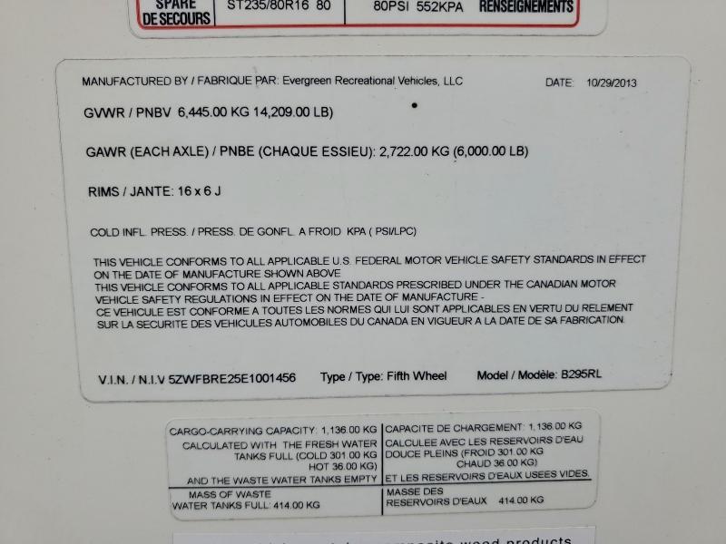 2014 Bay Hill 2014 Evergreen Bay Hill Camper