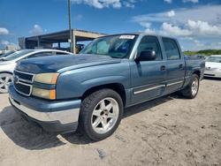 Salvage trucks for sale at West Palm Beach, FL auction: 2007 Chevrolet Silverado C1500 Classic Crew Cab
