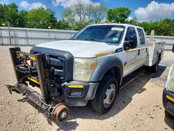 Salvage trucks for sale at Wilmer, TX auction: 2015 Ford F550 Super Duty Utility / Service Truck