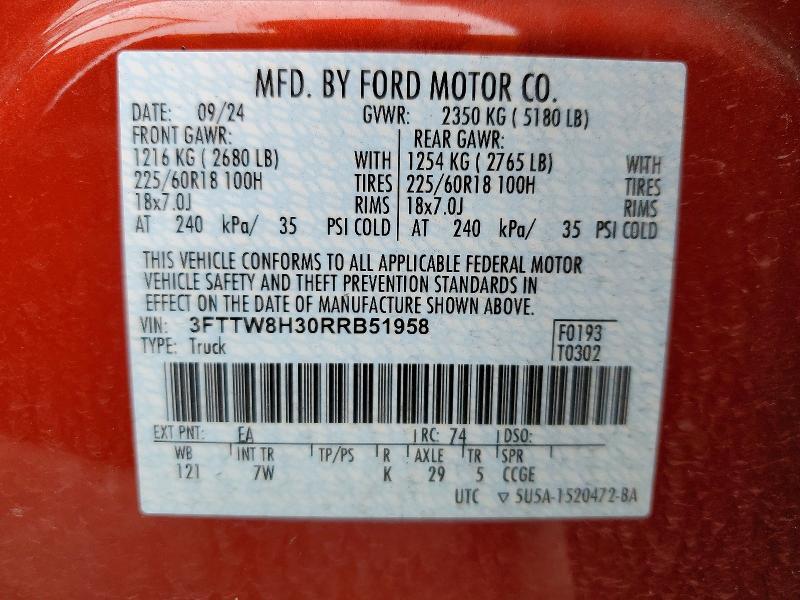 2024 Ford Maverick XLT