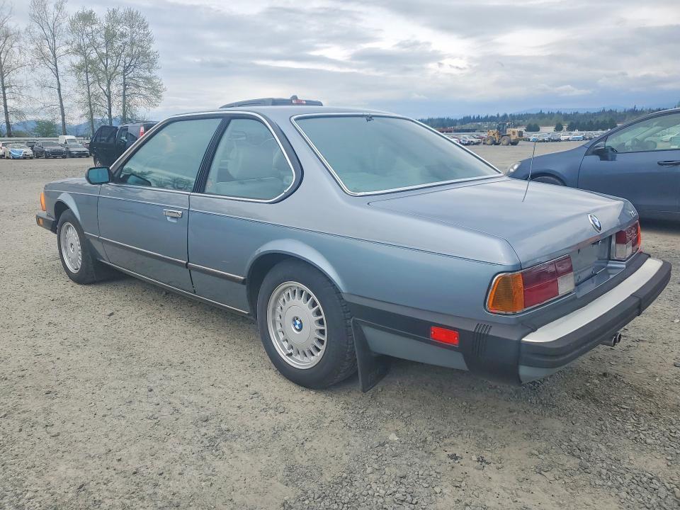 1987 BMW 635 csi Automatic L6