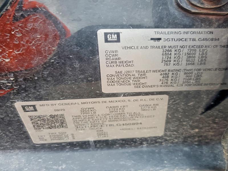 2020 GMC Sierra K1500 Elevation