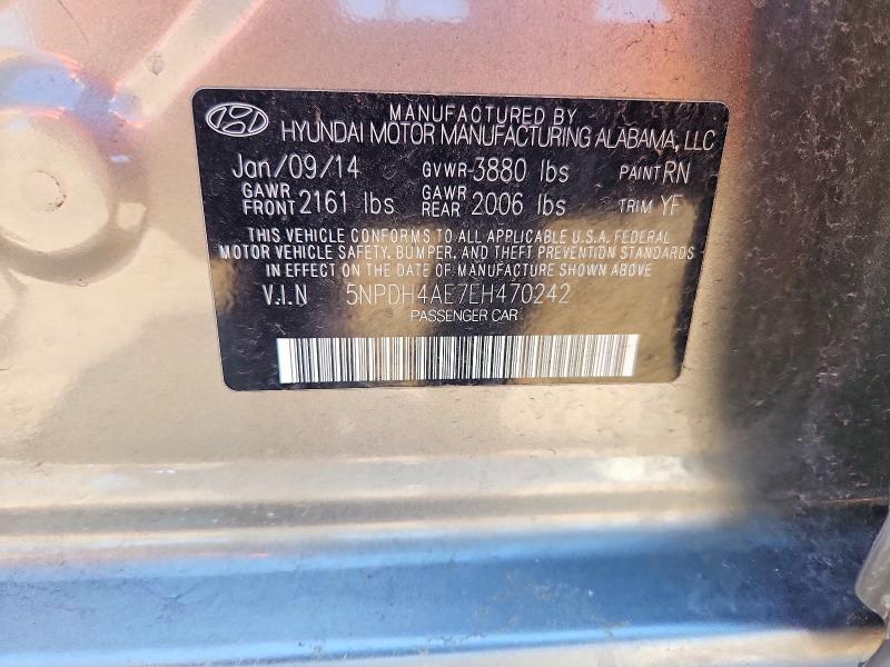2014 Hyundai Elantra se