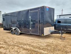 Salvage cars for sale from Copart Mercedes, TX: 2025 Itrn 2025 Interstate VICTVCC20TA3 Enclosed Cargo Traile