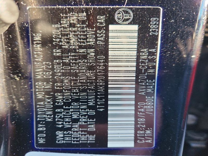 2023 Toyota Camry le