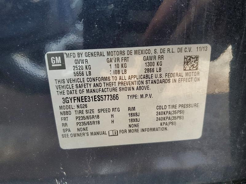 2014 Cadillac Srx Luxury Collection