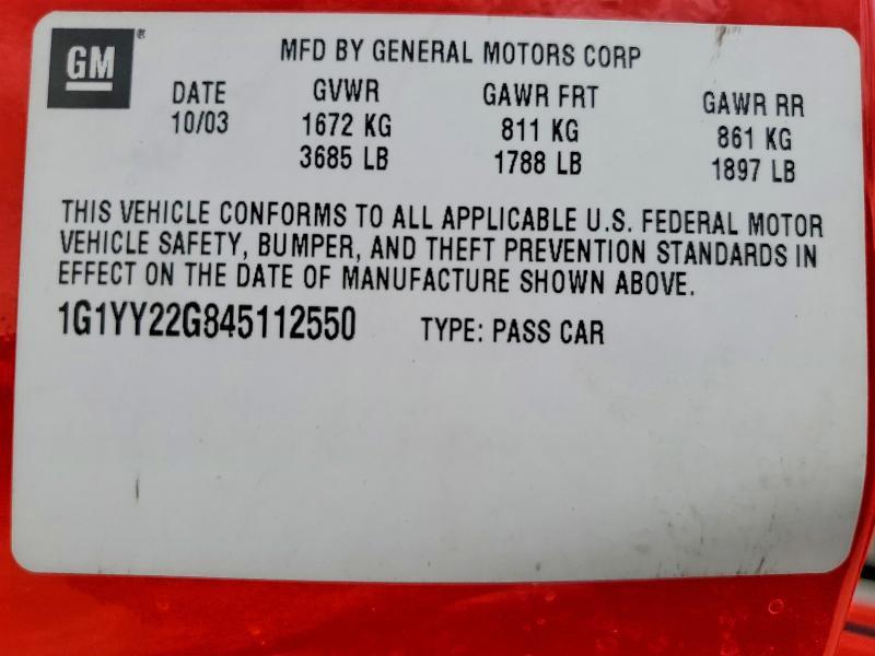 2004 Chevrolet Corvette