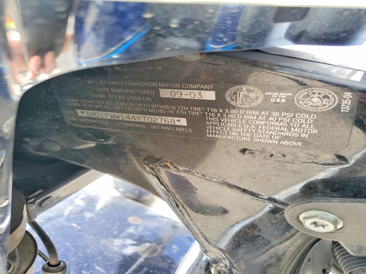 2004 Harley-Davidson Flhri Shrine