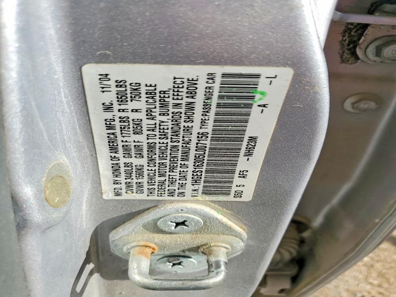 2005 Honda Civic dx vp