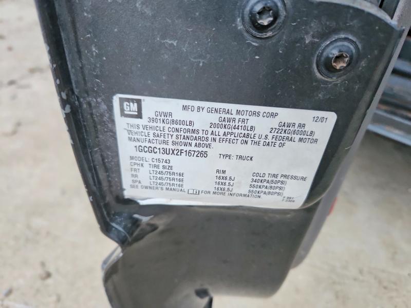 2002 Chevrolet Silverado C1500 Heavy Duty