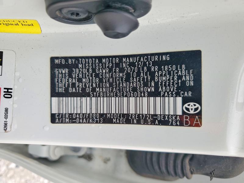 2014 Toyota Corolla s Plus